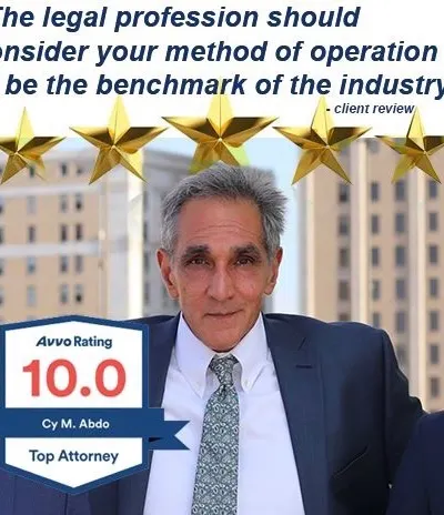 Photo of Cy M. Abdo, Defendant Lawyer