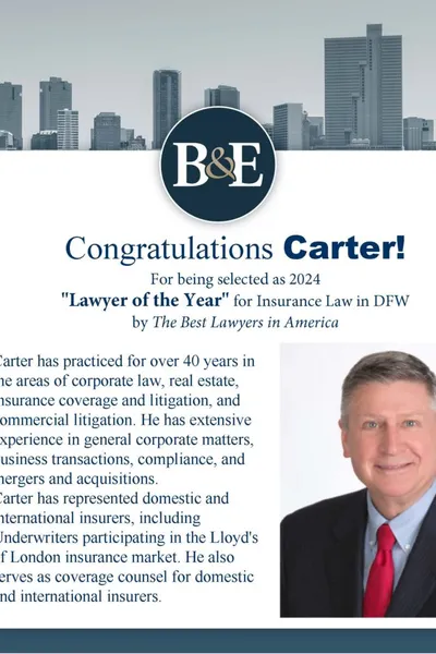 Photo of Carter L. Ferguson, Defendant Lawyer