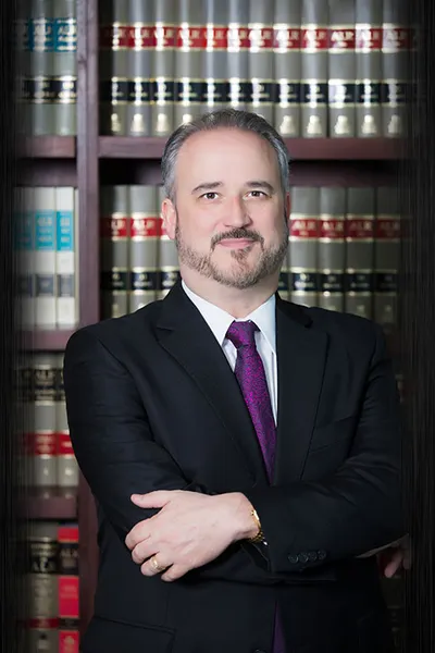 Photo of M. Bradley Johnson, Defendant Lawyer