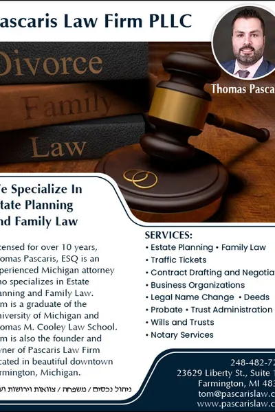 Photo of Thomas D. Pascaris, Plaintiff Lawyer